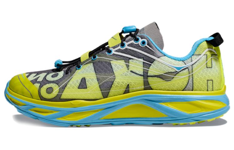 Кроссовки HOKA ONE ONE Huaka Origins (зелено-синие)