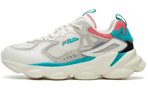 FILA Skipper Low top Running Shoes Women's White Blue Orange