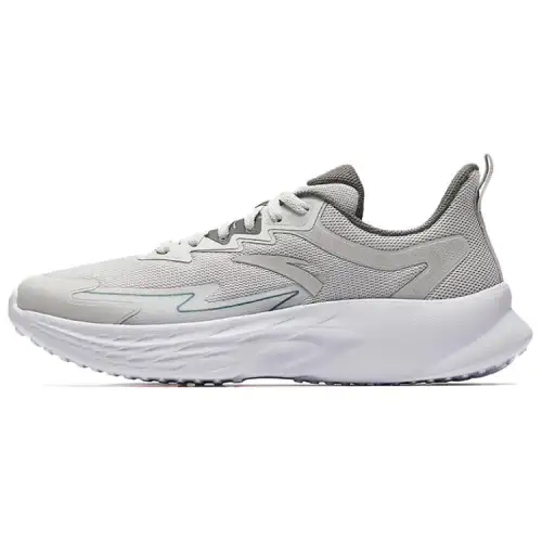 Anta Slip Resistant Abrasion Resistant Low top Casual Running Shoes Men's Gray