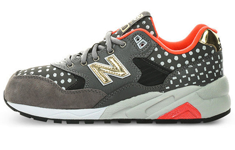 New Balance 580 Series Low Top Grey/Orange Women's