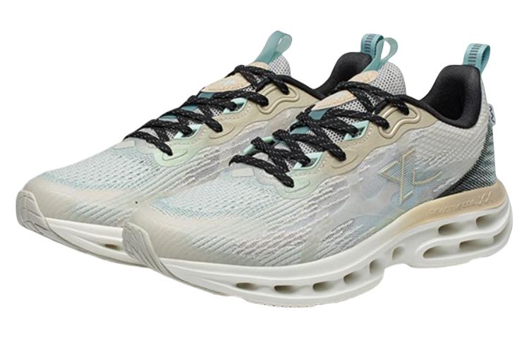XTEP Cushioning Spin 9.0 Cushioning Abrasion Resistant Breathable Low top Running Shoes Men’s Gray Blue