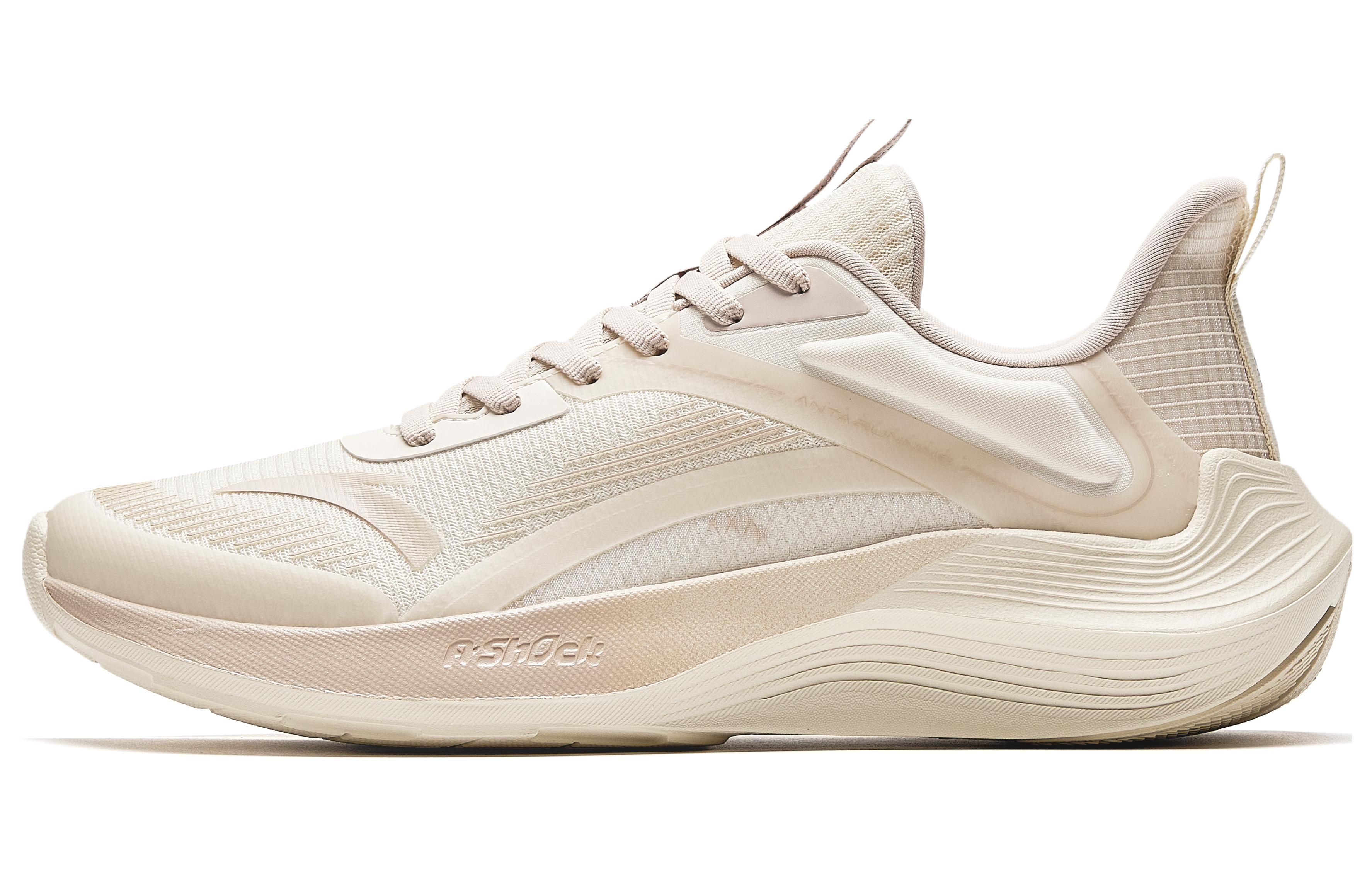 Anta Stinger 1 casual, comfortable and wear-resistant low-top running shoes for women, off-white
