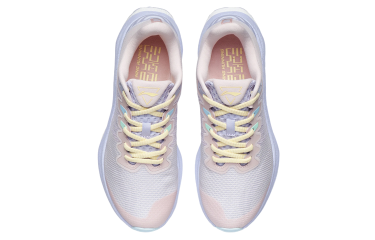 Li Ning YueYing Cushioning Low top Running Shoes Women’s Pink Purple