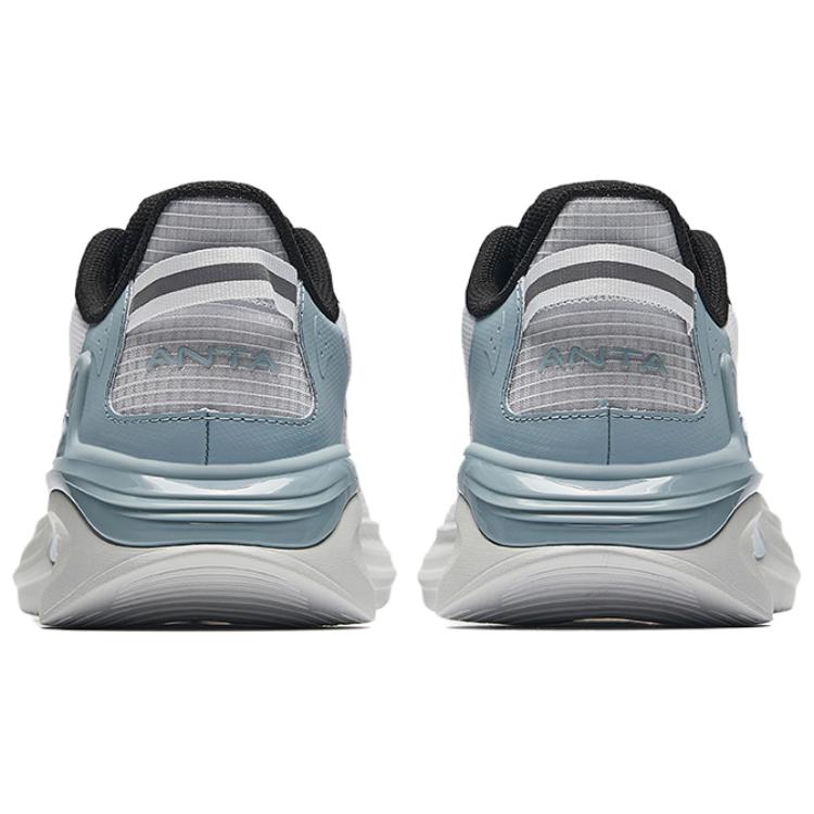 CHAOJIANTA Fabric Slip Resistant Abrasion Resistant Low top Casual Running Shoes Men’s Gray Blue