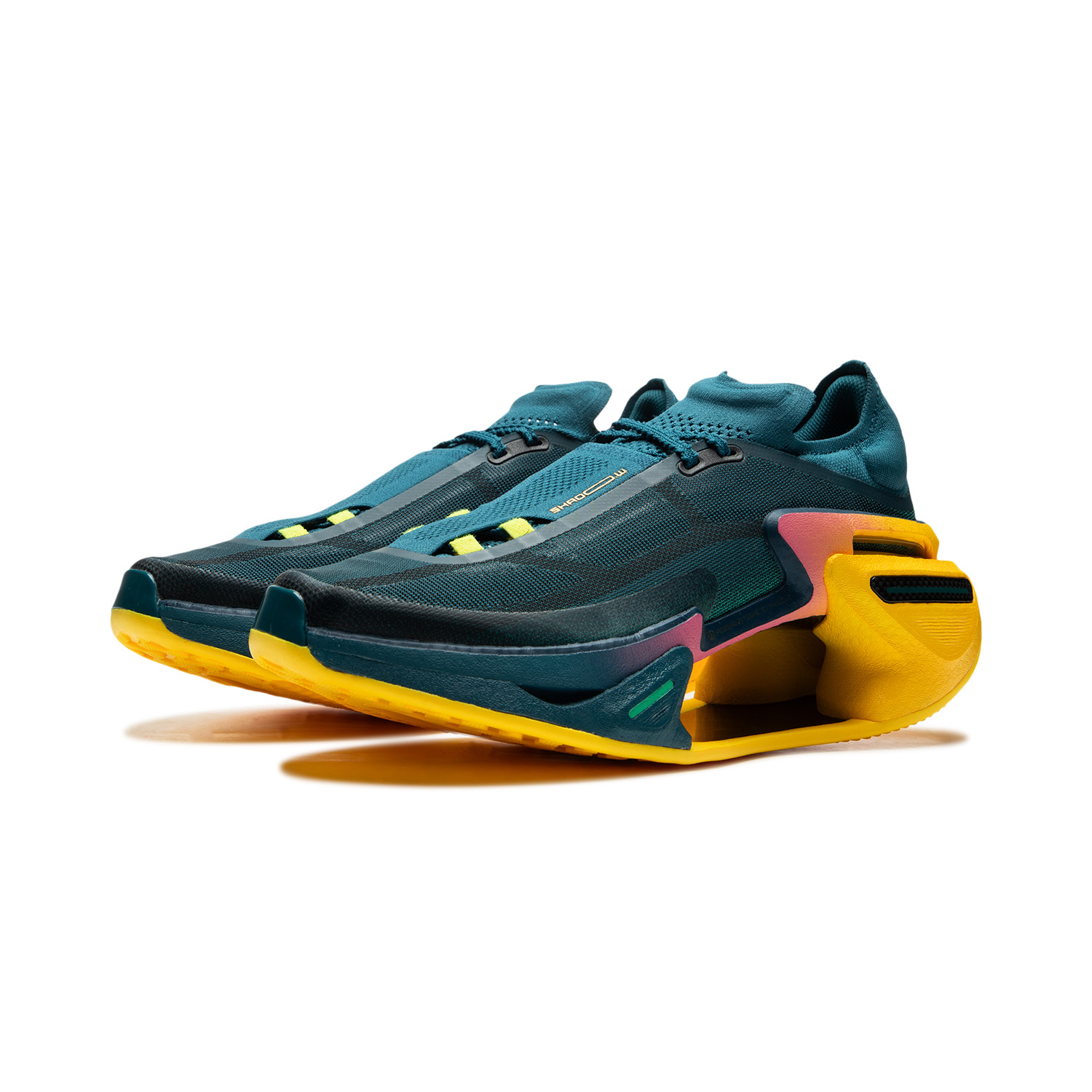 Li Ning Shadow 3.0 Fabric Cushioning Abrasion Resistant Breathable Rebound Low top Casual Running Shoes Unisex Green