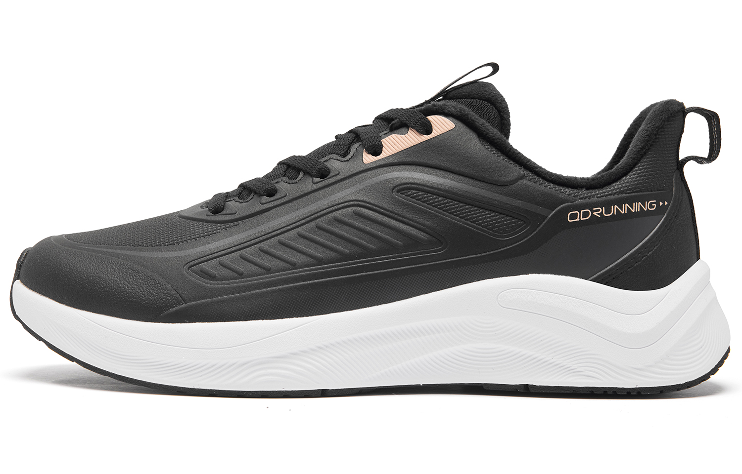 QIAODAN Rainwing 4.0 Leather Upper, Fleece Lined, Warm Cotton Shoes, Athleisure Fashion, Comfortable And Versatile