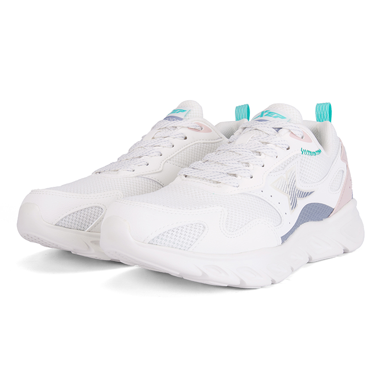 XTEP Casual Cushioning Breathable Low top Running Shoes Women’s White