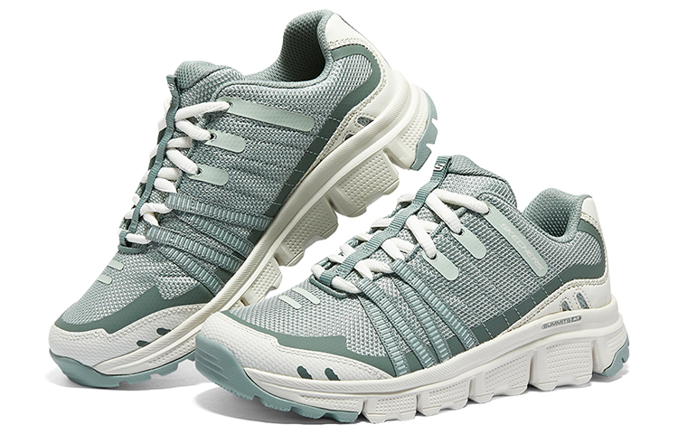 Skechers Summits At Lace Up Wear resistant And Lightweight Low top Outdoor Shoes Women’s Green