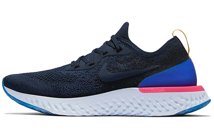Женские кроссовки Nike Epic React Flyknit 1 (темно-синие)