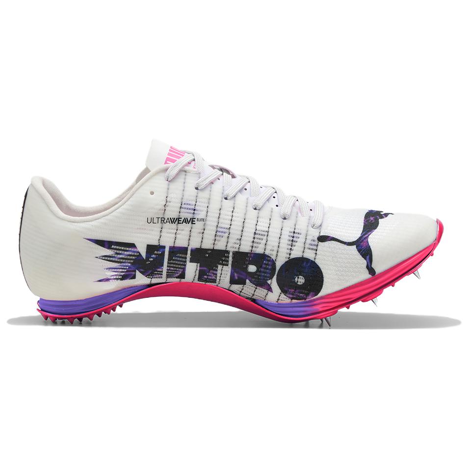 PUMA Nitro 400 Abrasion Resistant Low top Running Shoes Unisex White