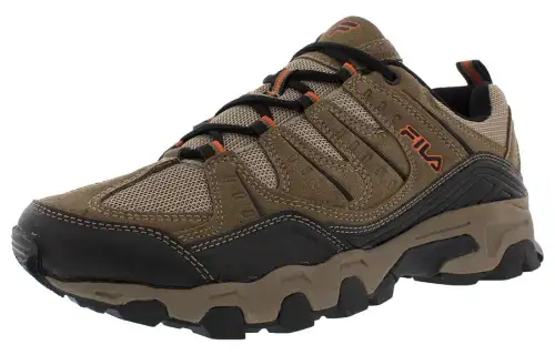 FILA Midland Rugged Trail Cushioning Lightweight Cushioning Lightweight Low top Outdoor Shoes Men's Brown