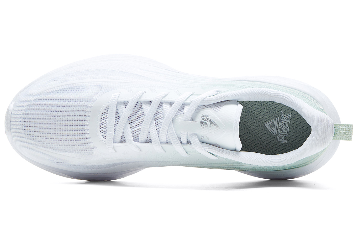 PEAK Low top Running Shoes Women’s Large White Sprout Green