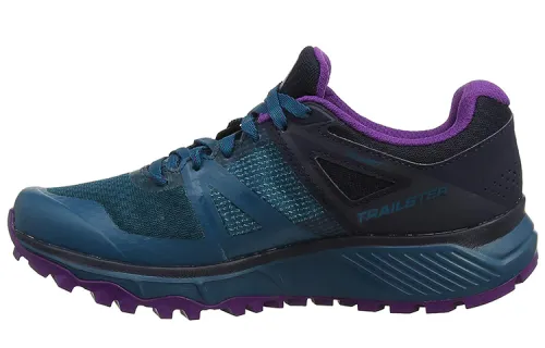 SALOMON Trailster GTX Cushioning Slip Resistant Abrasion Resistant Low top Outdoor Shoes Women's Blue Purple