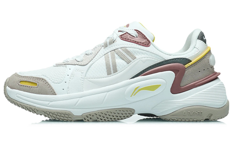 Li Ning Broken Generation Stable Reflective Support Low top Running Shoes Women’s Dusty Pink