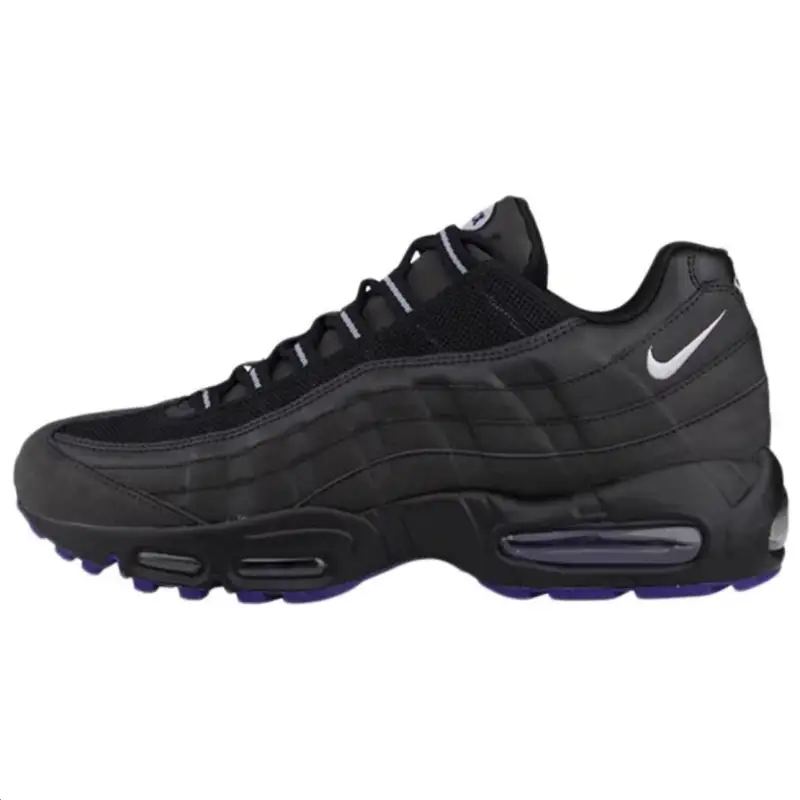 Nike Air Max 95 Black Wolf Grey Court Purple