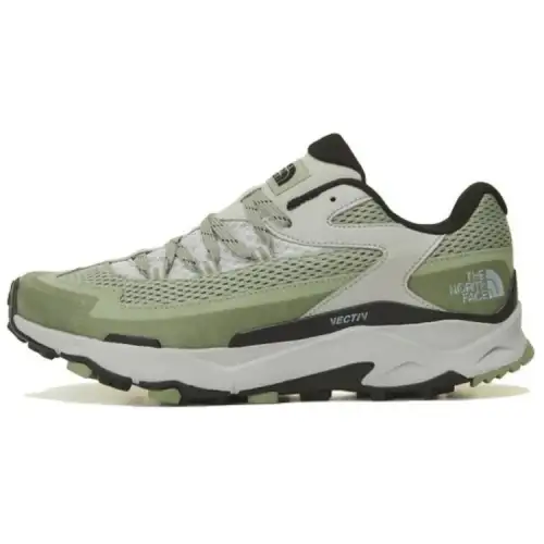 THE NORTH FACE Slip Resistant Abrasion Resistant Low top Running Shoes Men's Light Umber