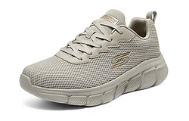 Skechers Cushioning Abrasion Resistant Cushioning, Wear Resistant Low top Casual Running Shoes Men’s Taupe