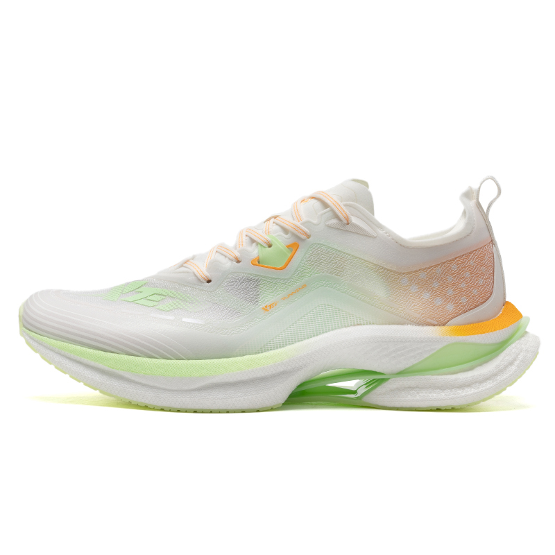 XTEP Cushioning Breathable Rebound Low top Running Shoes Men’s White Green