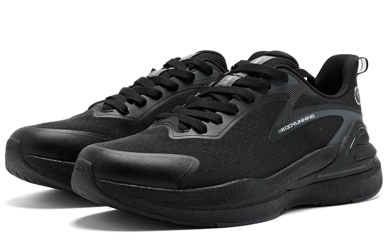 QIAODAN Fearless SE Abrasion Resistant Breathable Abrasion Resistant Breathable Low top Running Shoes Men’s Black