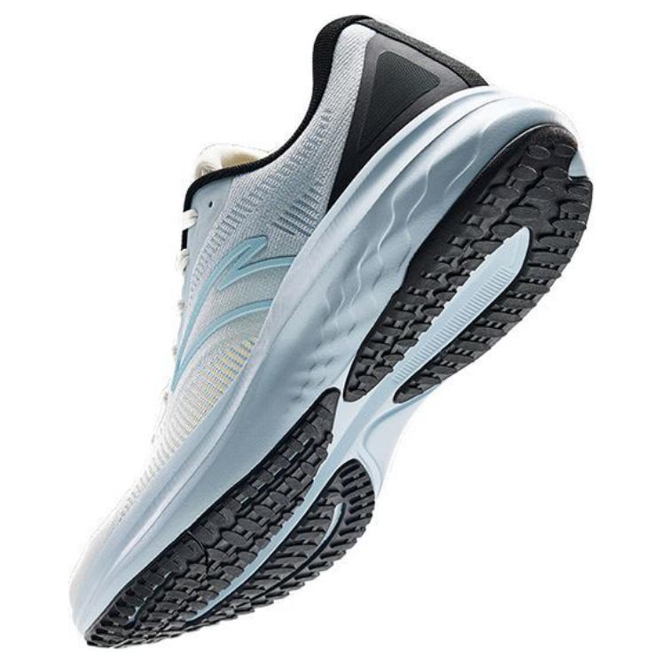 Anta LingFeng Cushioning Abrasion Resistant Breathable Low top Casual Running Shoes Men’s White Blue