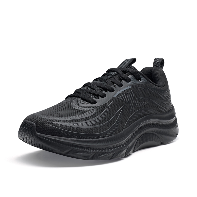 XTEP Cushioning, Wear Resistant Low top Running Shoes Women’s Black