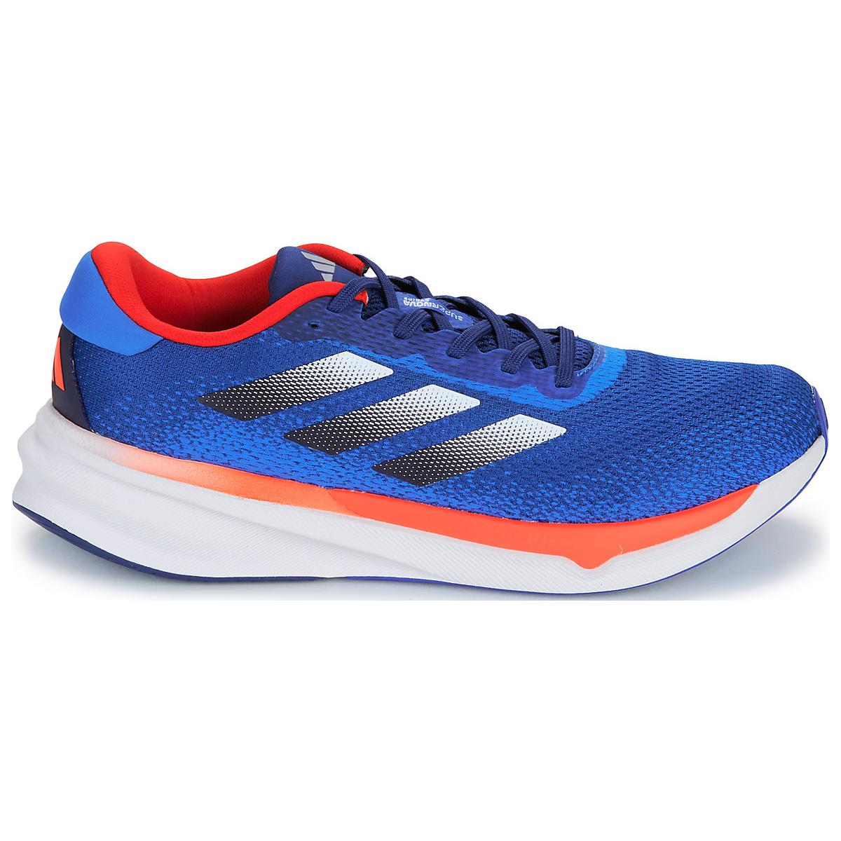 Adidas Supernova Comfortable Abrasion Resistant Abrasion Resistant Low top Running Shoes Men’s Blue