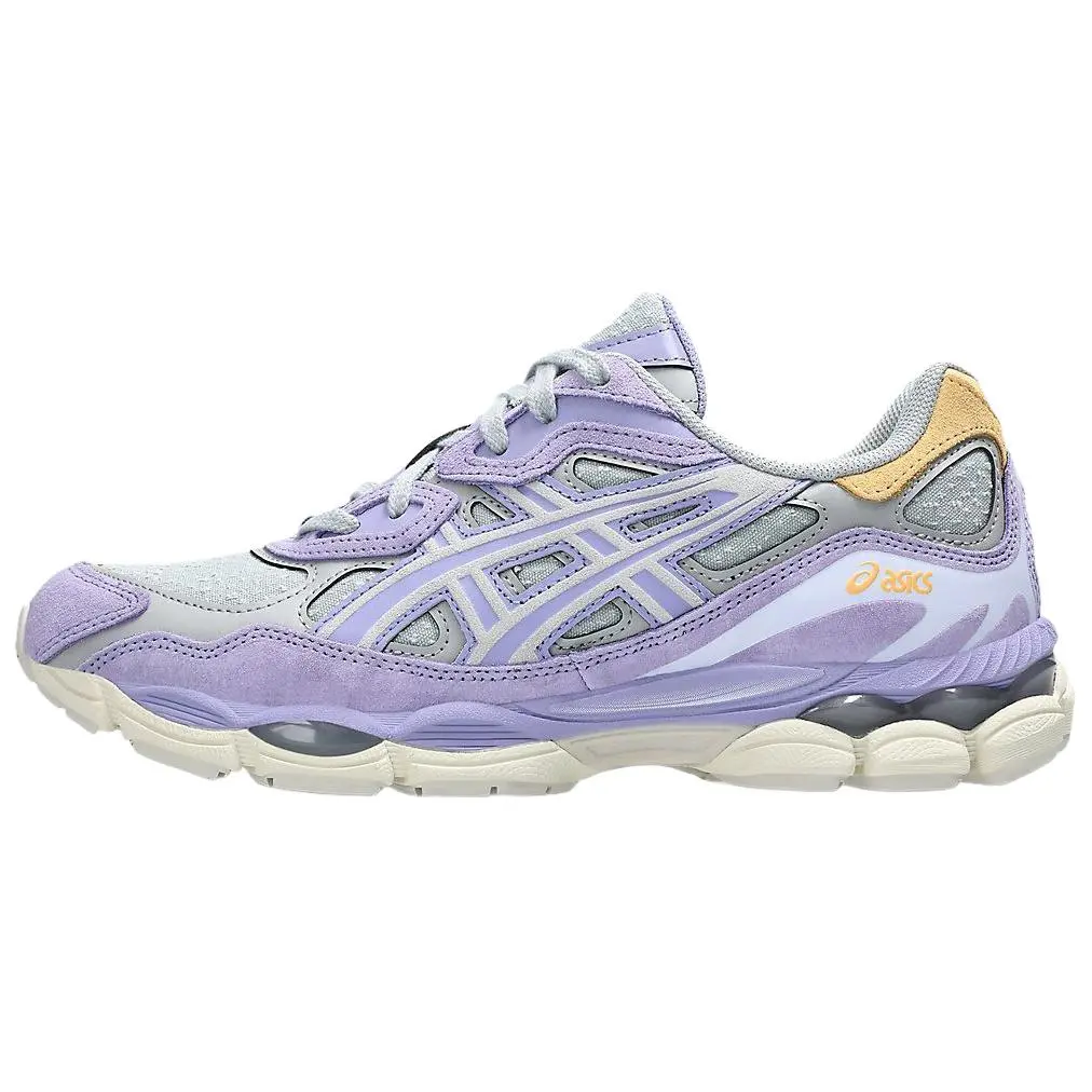 Asics GEL NYC Running Shoes Unisex Gray Purple
