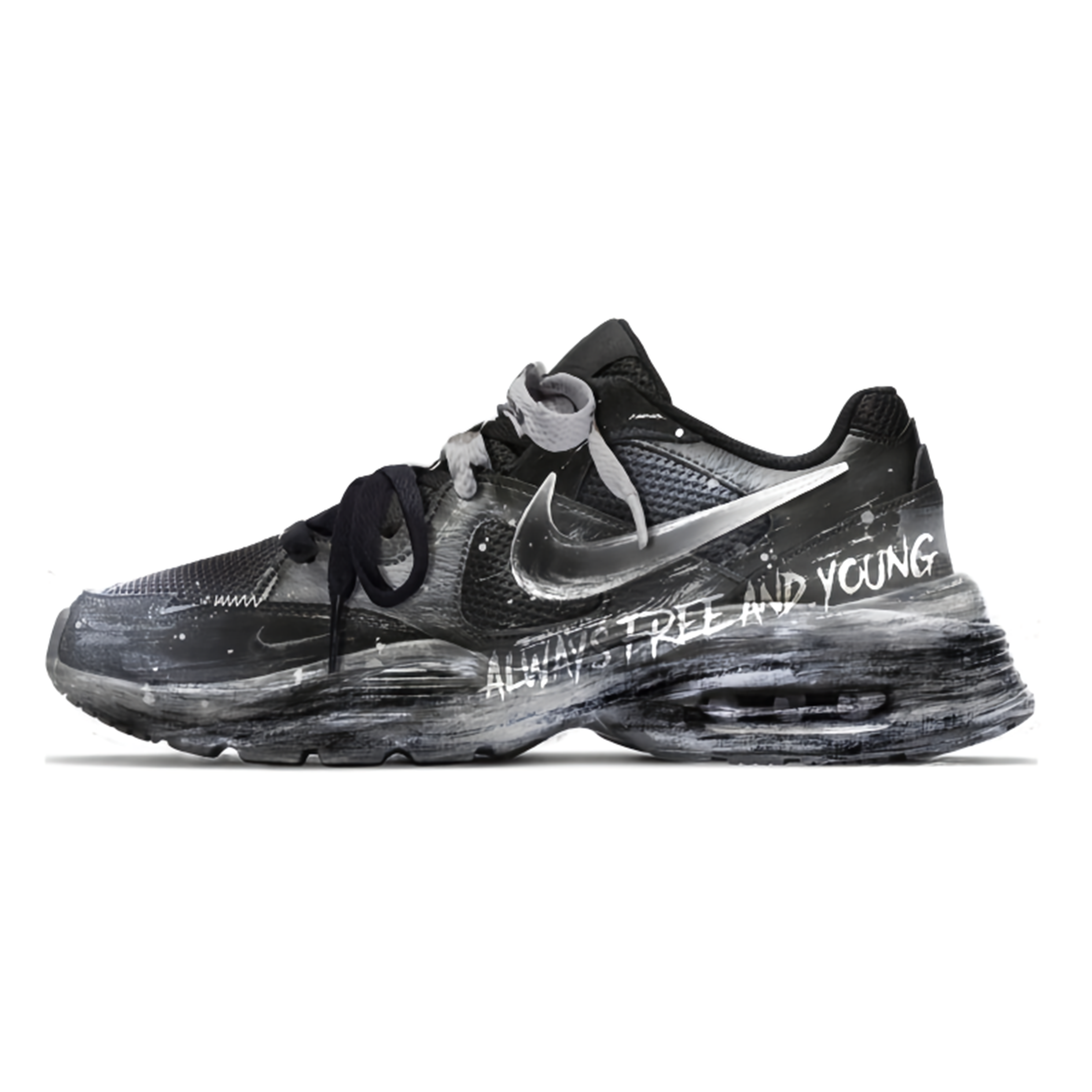 Nike Air Max Fusion Mesh, Textile Breathable Lightweight Breathable And Lightweight Low top Running Shoes Unisex