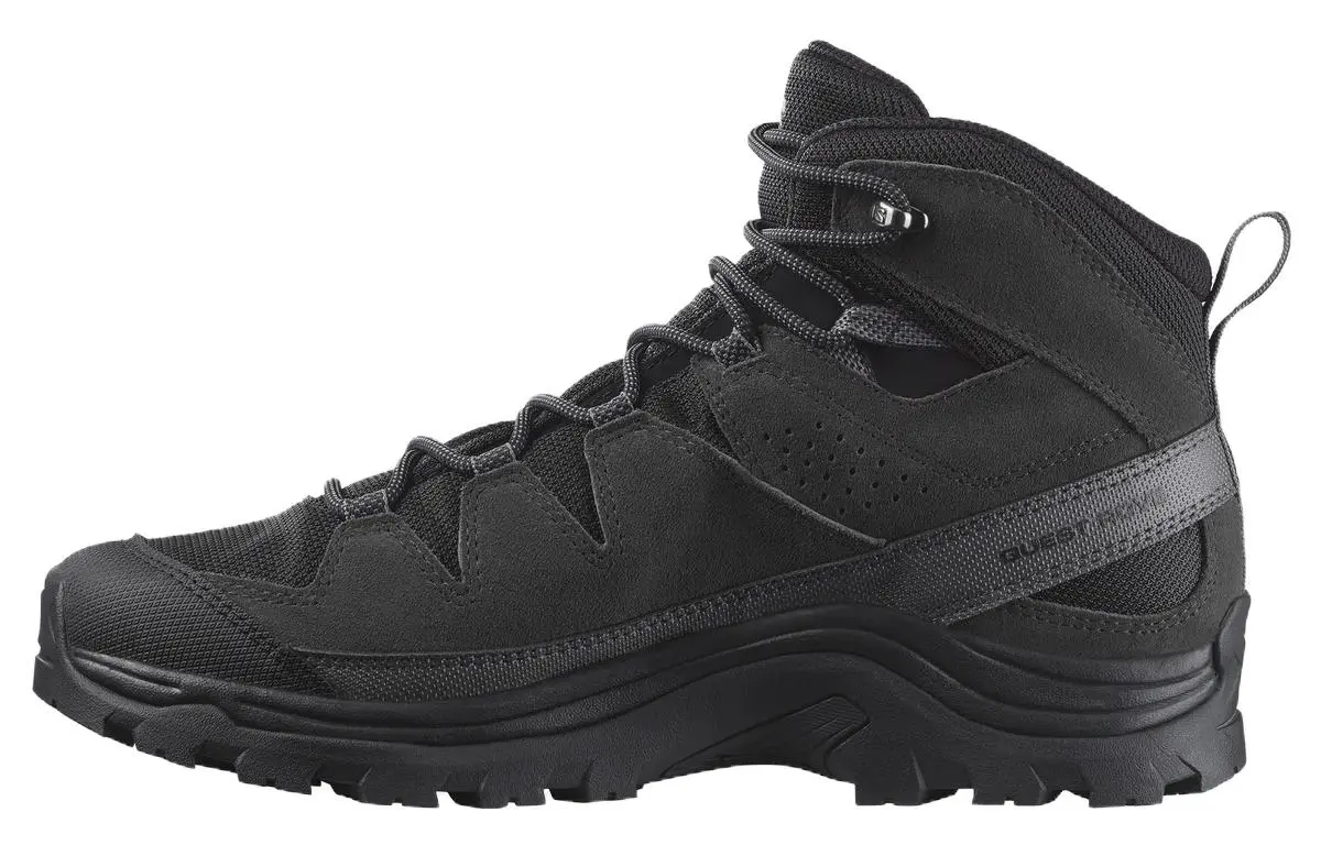 SALOMON Gore Tex QUEST ROVE GORE TEX Comfortable Cushioning, Wear Resistant Low top Outdoor Shoes Men's Black