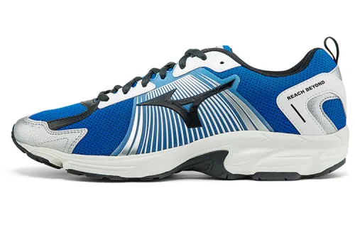 Mizuno Comfortable Fabric Low top Running Shoes Men's White Blue Multicolor