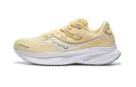Saucony Guide 16 Slip Resistant Cushioning Low top Marathon Running Shoes Women's Yellow