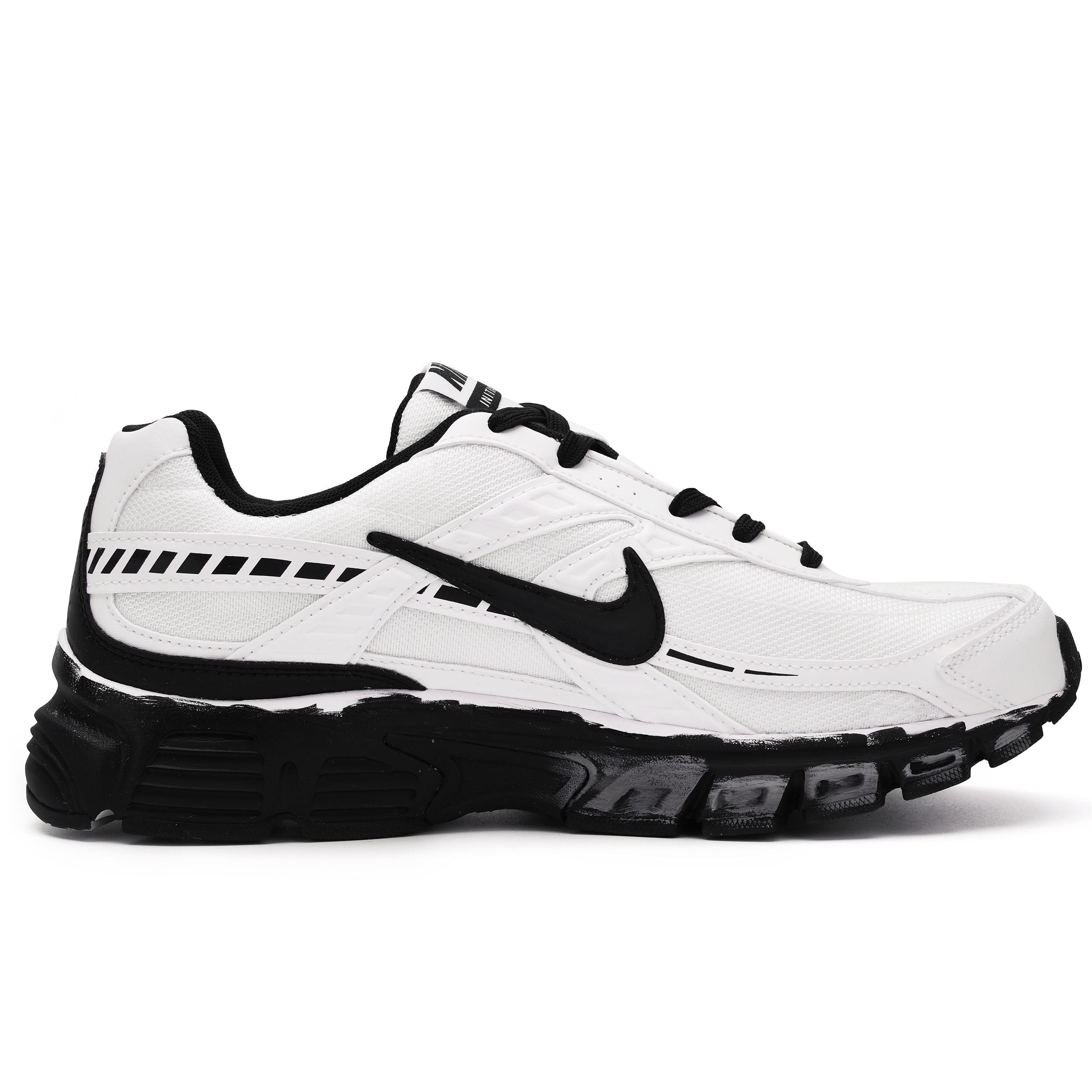 Nike Initiator Cushioning Abrasion Resistant Coverage Low top Running Shoes Men’s White