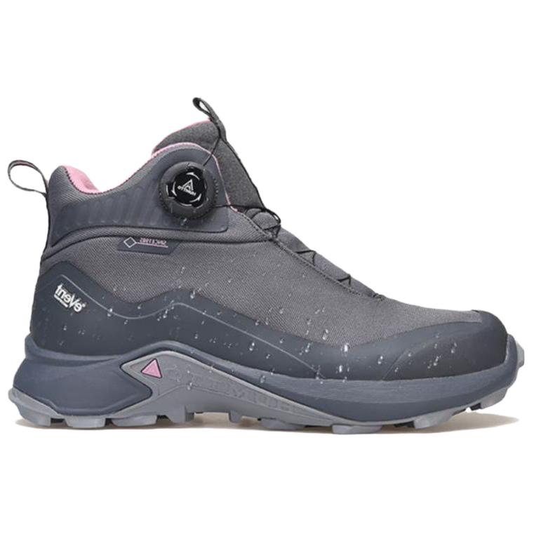 HUMTTO High top Cushioning, Wear Resistant Outdoor Shoes Women’s Gray