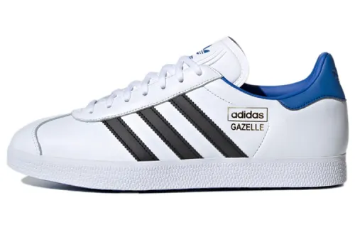 Adidas Gazelle Shoes 'White Black Blue'