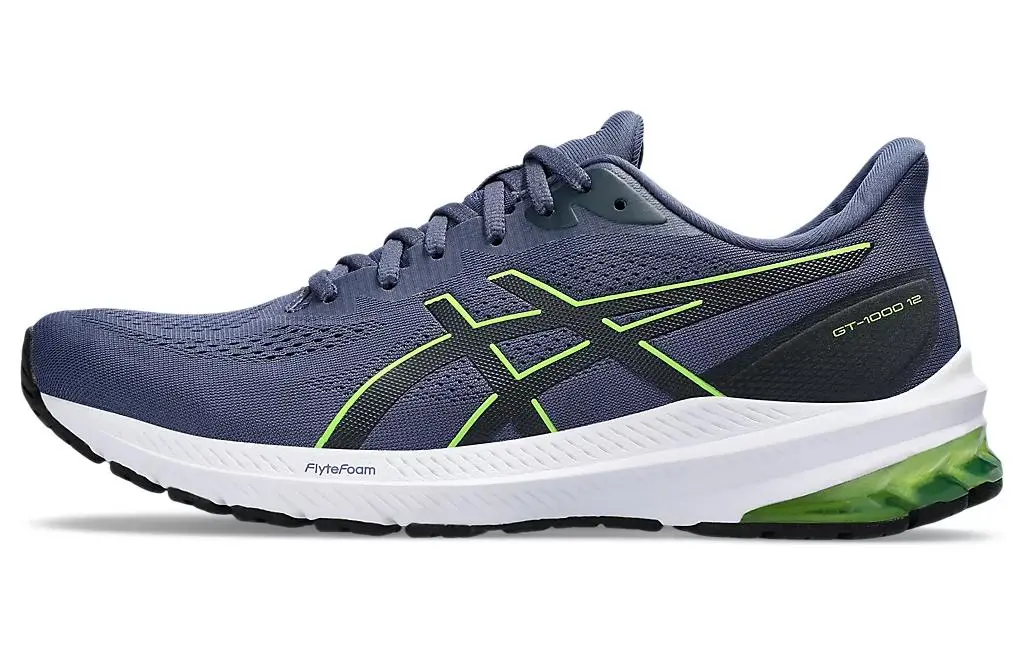 ASICS GT 1000 12 'Thunder Blue Electric Lime'