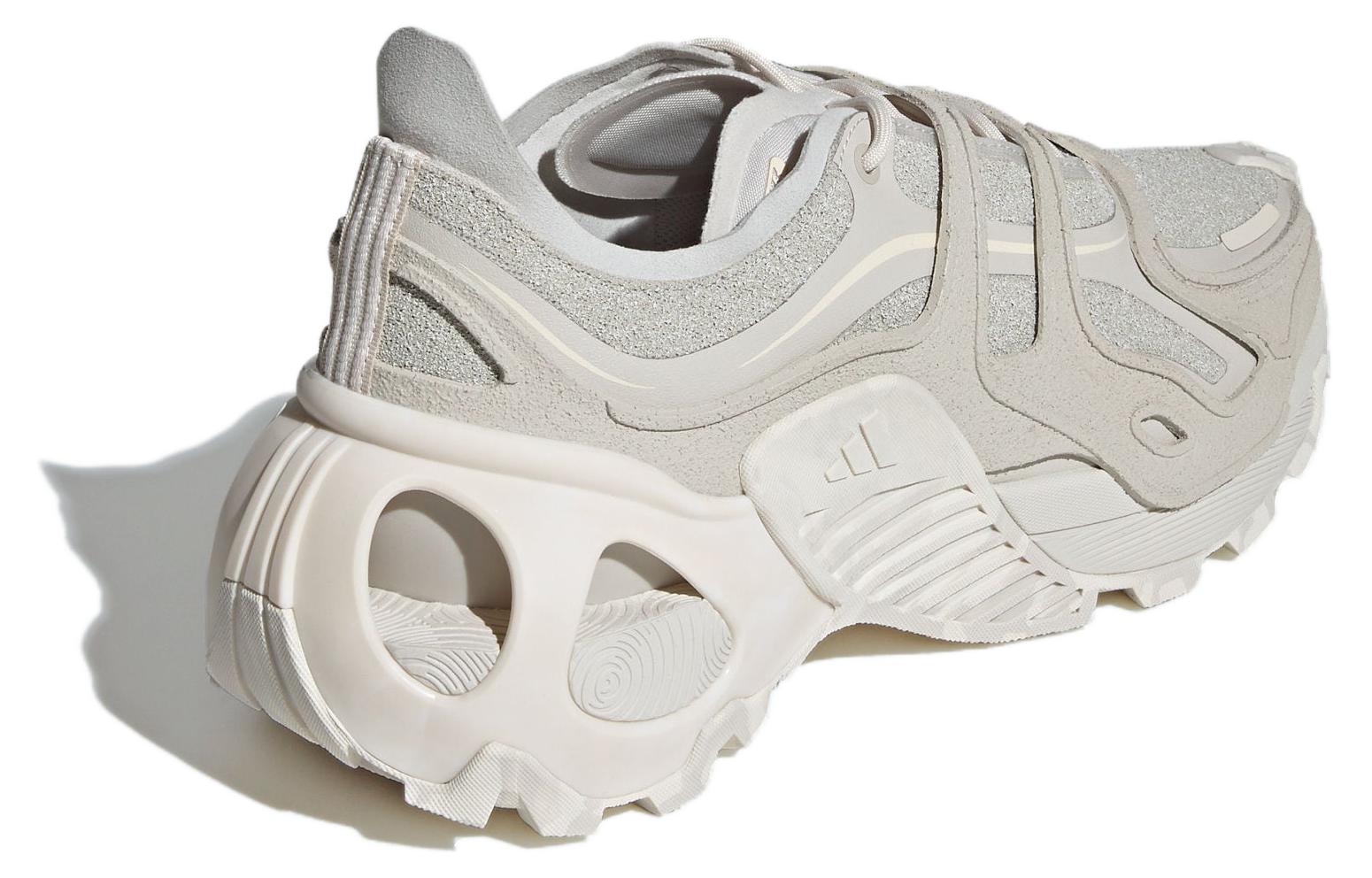 Adidas Wonder Runner Fabric Abrasion Resistant Breathable Low top Running Shoes Unisex Gray