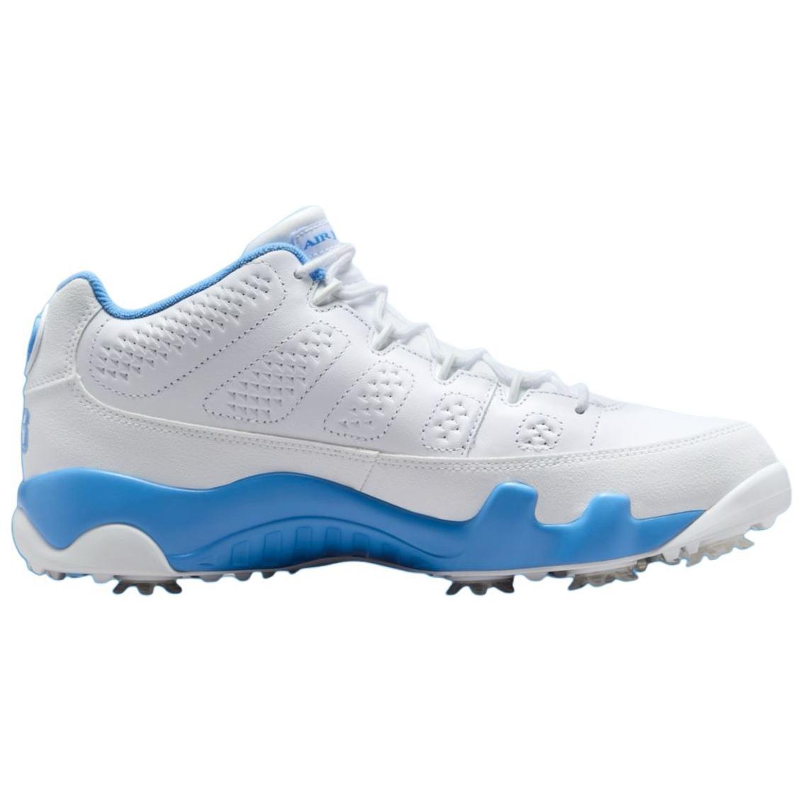 Jordan 9 Retro Low Golf White University Blue