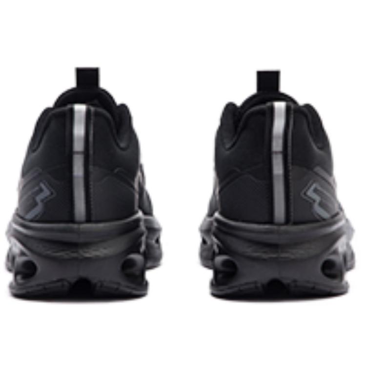 361° Cushioning Breathable Low top Running Shoes Men’s Black Gray