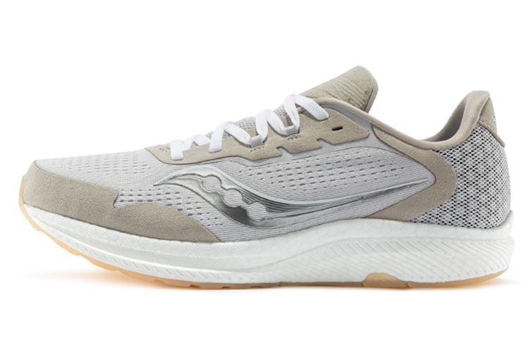 Saucony Freedom 4 Running Shoes Women’s Low Top Khaki Gray
