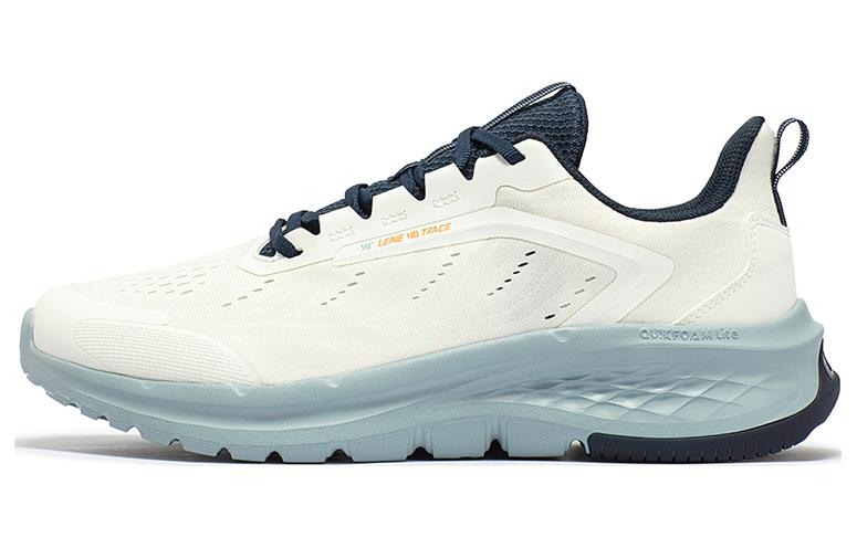 361° Comfortable Cushioning Abrasion Resistant Cushioning, Wear Resistant Low top Running Shoes Men’s White Blue