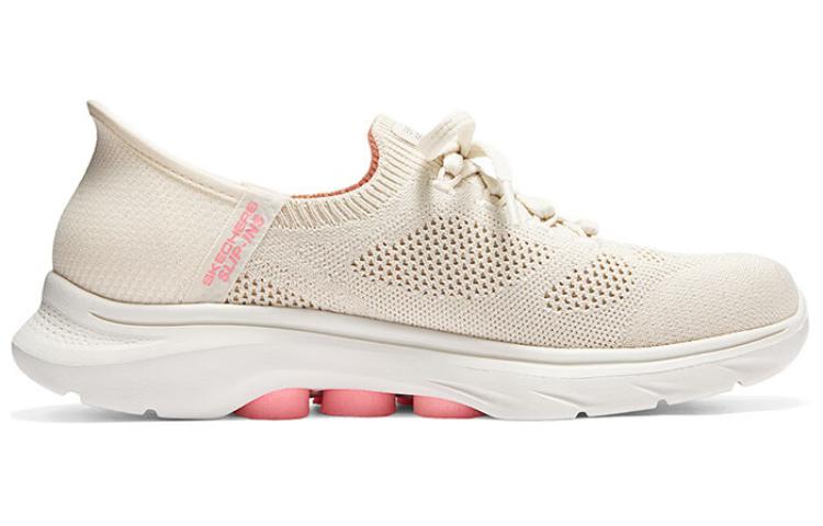 Skechers GO WALK 7 Cushioning Breathable Low top Running Shoes Women’s Beige