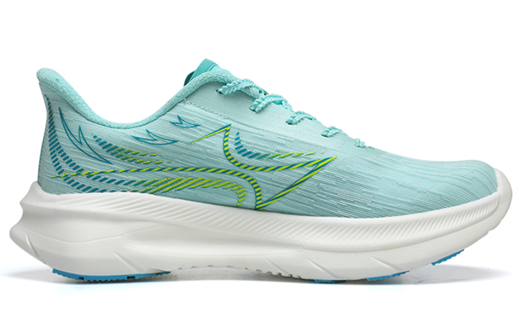 HEALTH Flowing Shadow Cushioning, Wear Resistant Low top Sprint Running Shoes Unisex Cyan