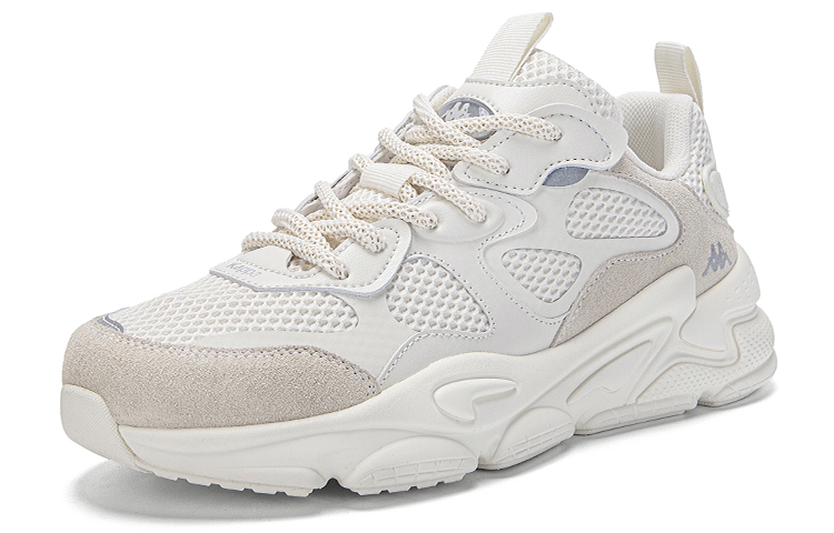 Kappa Wanderer 3 Cushioning Low top Casual Running Shoes Unisex Winter White Malt Brown Rice Dumpling