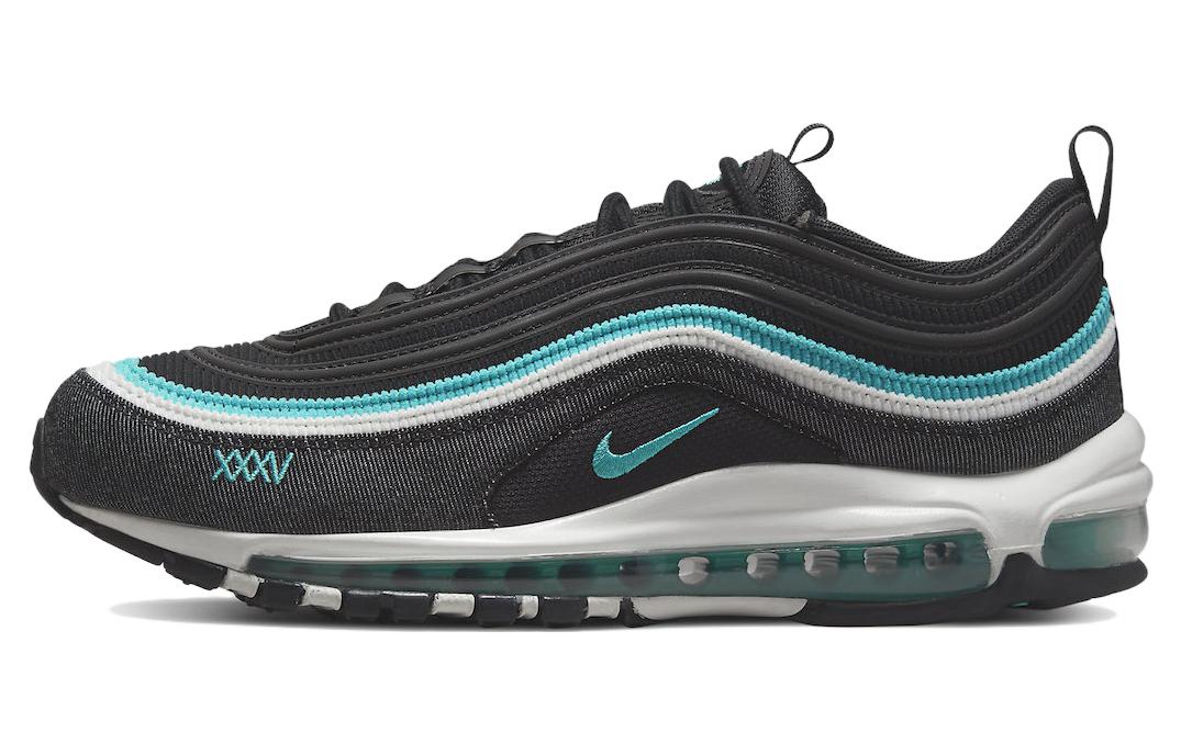 Мужские кроссовки Nike Nike Air Max 97 SE "sport turbo" (черный / синий)