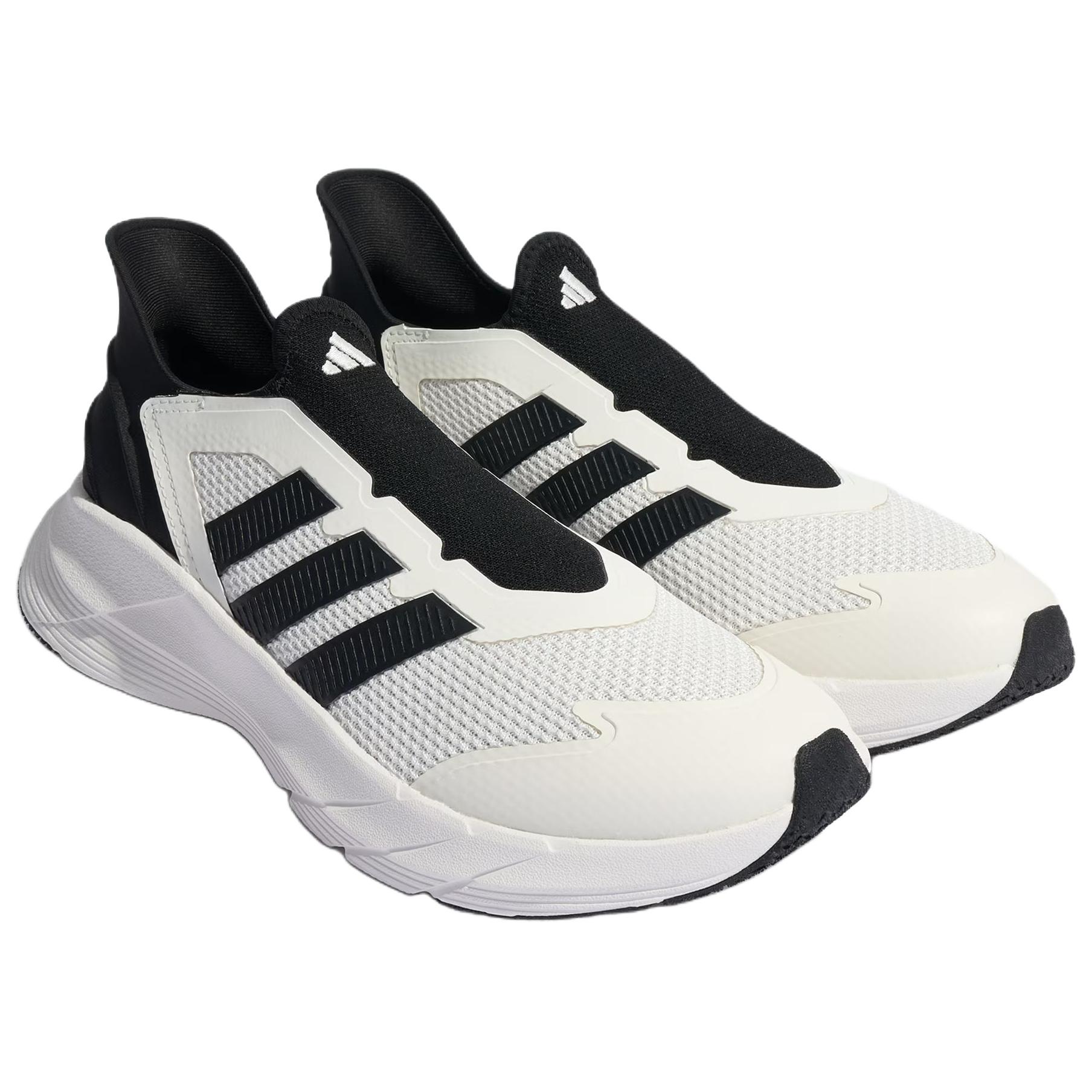 Adidas Slip Resistant Abrasion Resistant Low top Running Shoes Unisex Black White
