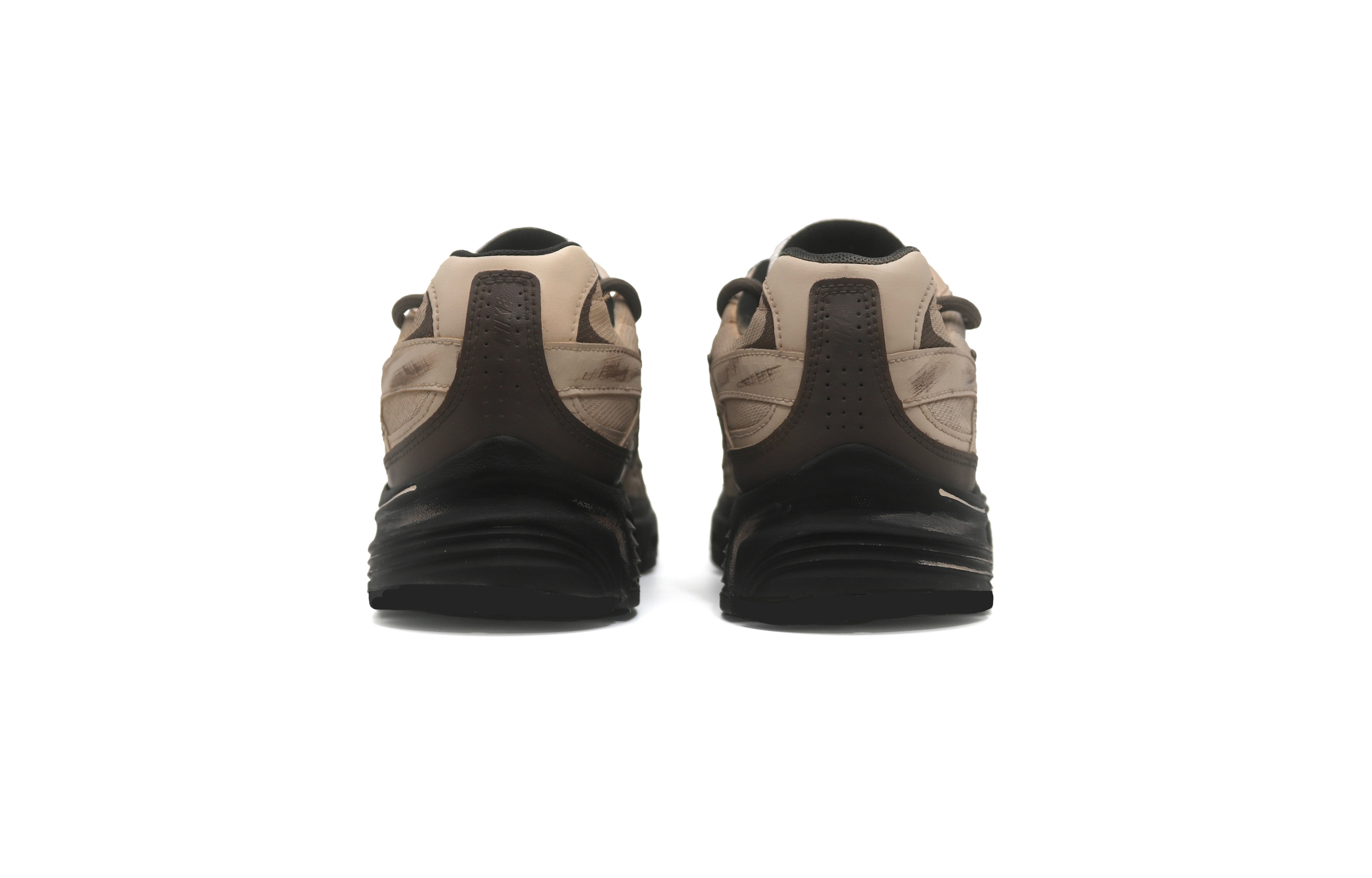 Nike Initiator Abrasion Resistant Abrasion Resistant Low top Casual City Commuting Running Shoes Unisex Brown