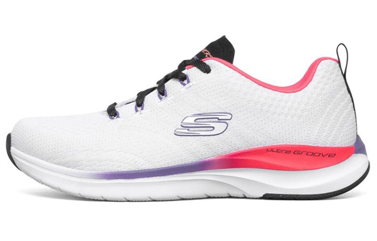 Skechers Ultra Groove Mesh Low top Running Shoes Women's White