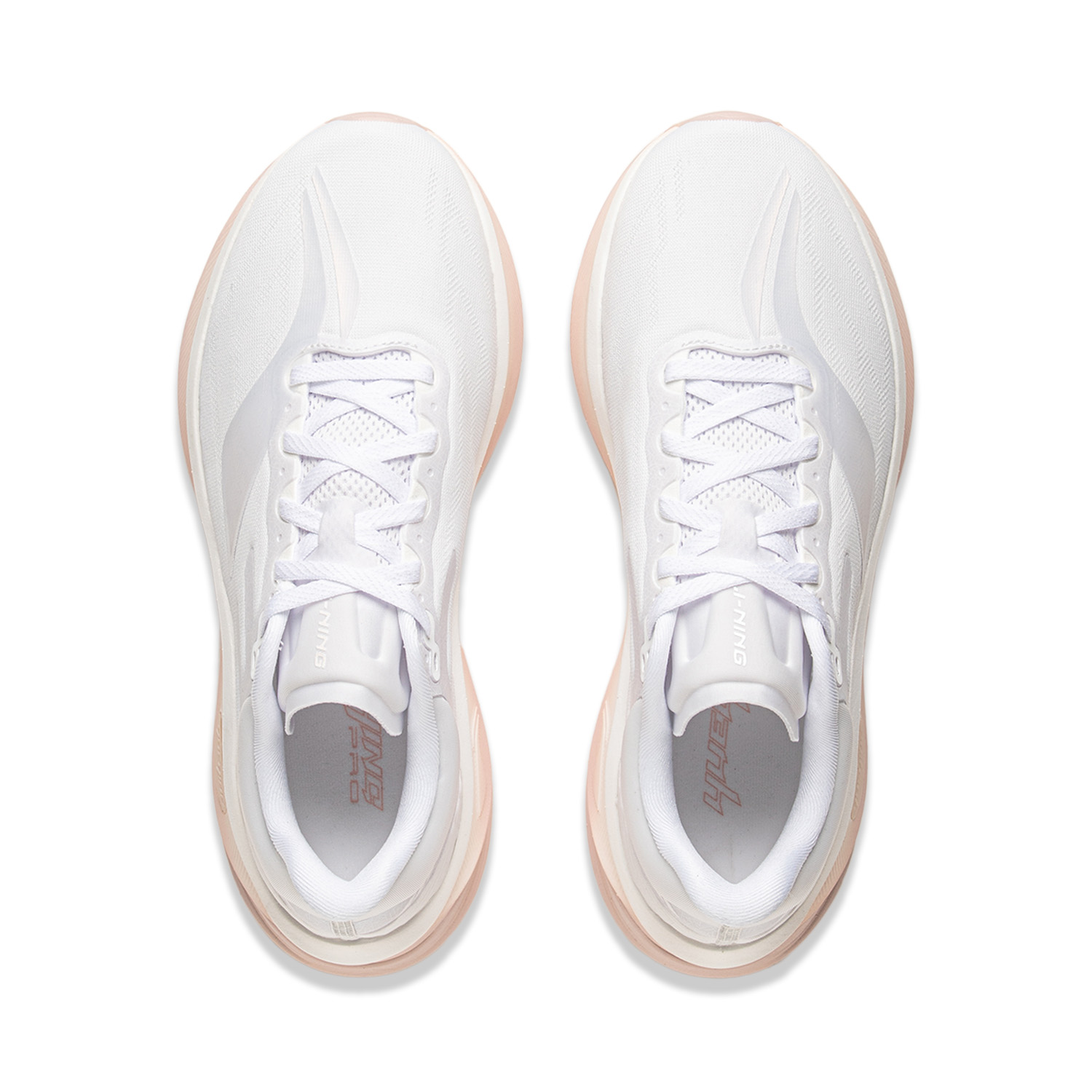 Li Ning Yueying 5pro Low top Li Ning Ultra BOOM Technology Casual Running Shoes Women’s Standard White