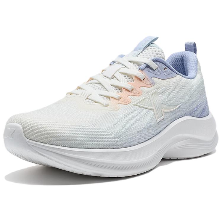 XTEP Abrasion Resistant Rebound Low top Running Shoes Women’s White Purple Orange