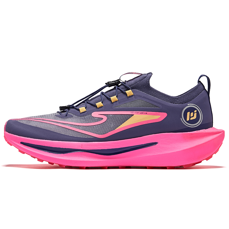 Erke Mugen PRO Running Shoes Men’s Low Top Purple Pink